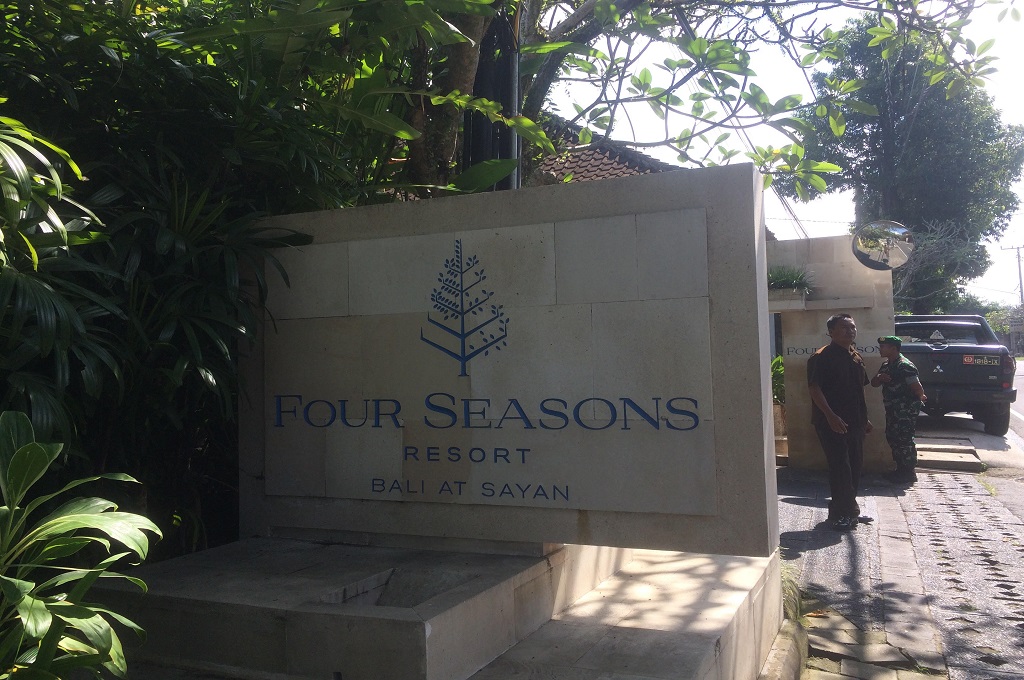 Four Seasons Resort, tempat Obama dan rombongan menginap selama berlibur di Bali, MTVN - Raiza