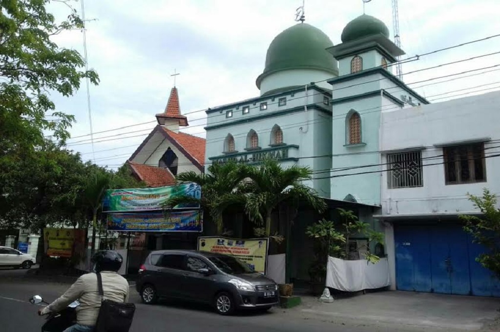 Masjid Al Hikmah dan GKJ di Solo berdiri berdampingan, MTVN - Pythag Kurniati