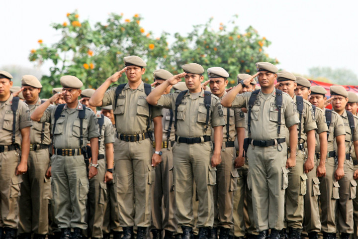 3.000 Personel Satpol PP DKI Berjaga saat Libur Lebaran