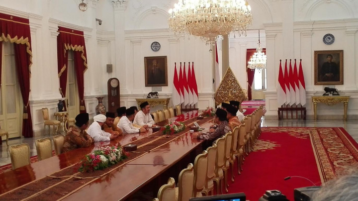 GNPF-MUI Menemui Jokowi di Istana Merdeka