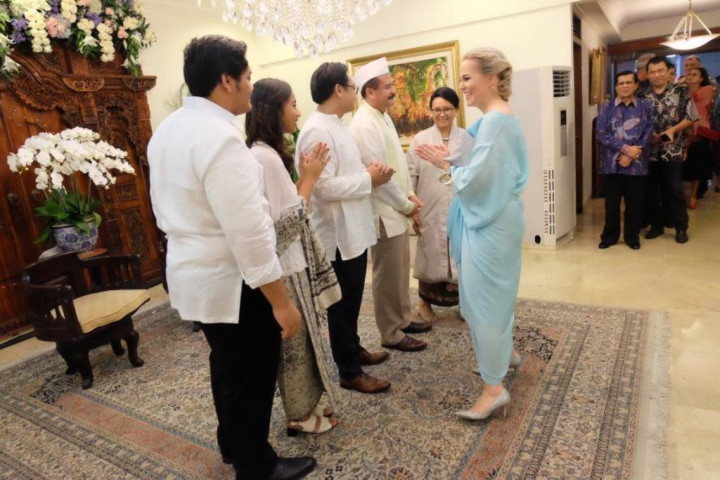 Lebaran Hari Pertama, Menlu RI Gelar Resepsi Diplomatik