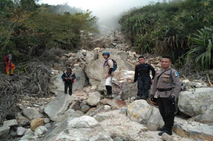 Warga Jerman Hilang di Gunung Sibayak belum Ditemukan