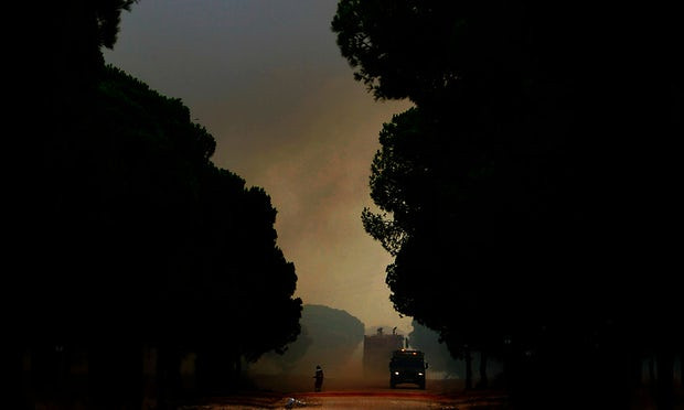 Kebakaran Hutan Spanyol, 1.500 Warga Diungsikan