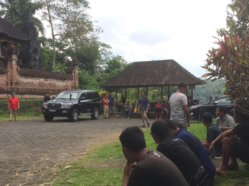 Suasana di luar lokasi rafting - MTVN/Raiza Andini