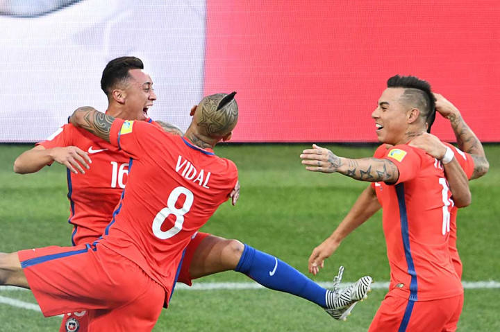 Imbang dengan Australia, Cile Pijak Semifinal