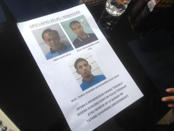 Tertangkap di Maluku, Napi Buron Dijebloskan Kembali ke Lapas Makassar