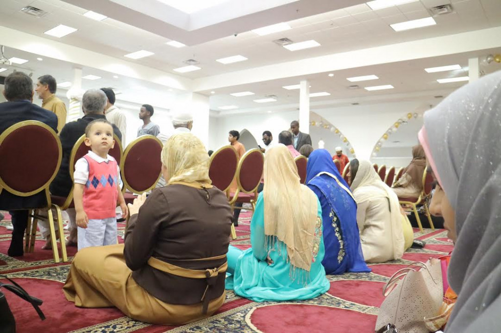 Suasana Lebaran di Massachusetts, Amerika Serikat. (Foto: Cut Famelia)