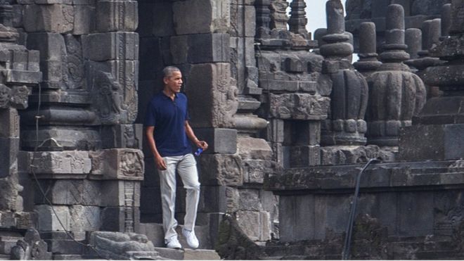 Obama Impressed With Prambanan Temple: Archeologist