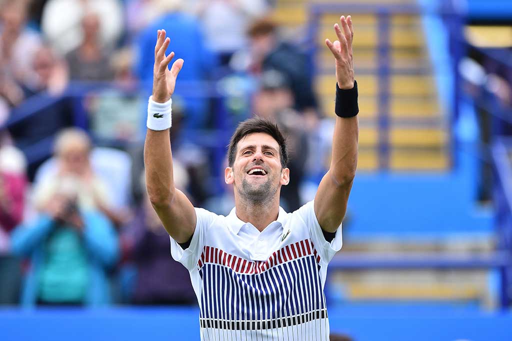 Djokovic ke Semifinal Aegon Internasional