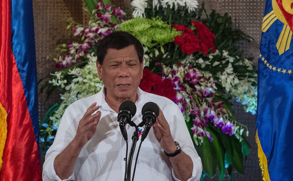 Rodrigo Duterte (Photo:AFP/Noel Celis)
