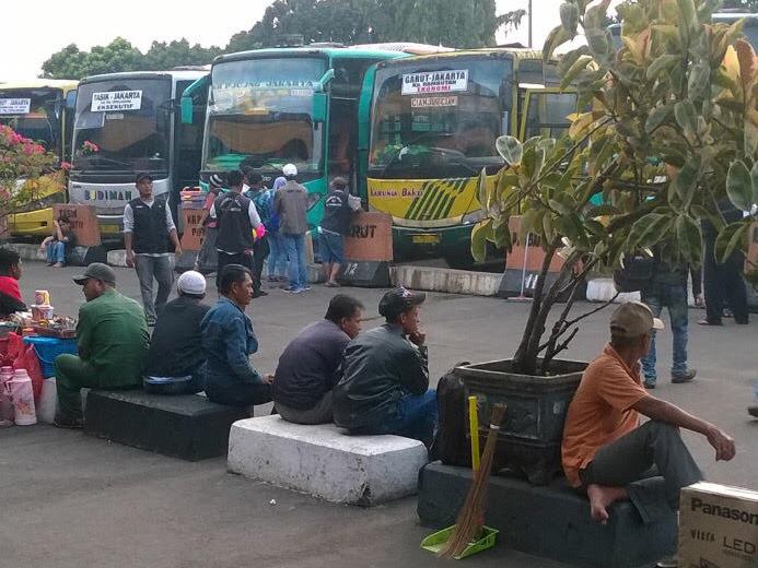 Persiapan Terminal Kampung Rambutan Menghadapi Puncak Arus Balik