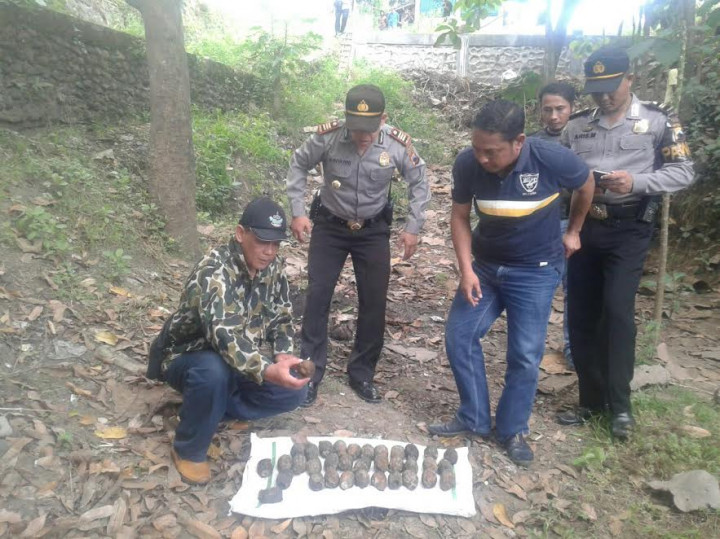 24 Granat Aktif Ditemukan di Tegal