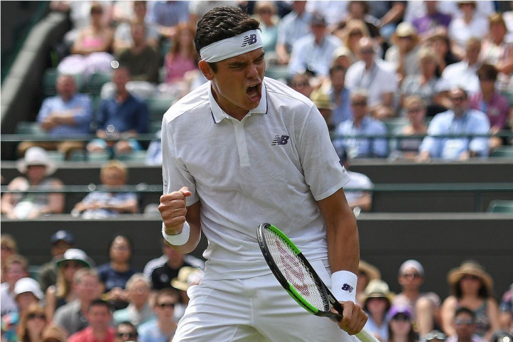 Milos Raonic Menapaki Putaran Kedua