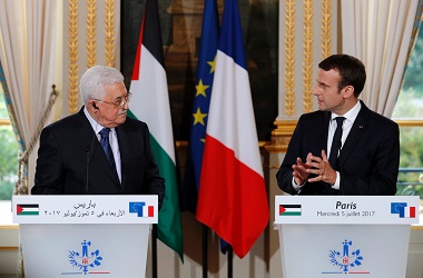 Macron Dukung Solusi Dua Negara Israel Palestina