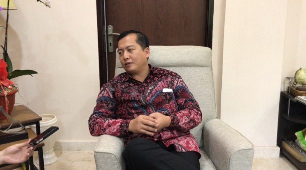Direktur Perlindungan Warga Negara Indonesia (WNI) dan Badan Hukum Indonesia Kementerian Luar Negeri RI, Lalu Muhamad Iqbal (Foto: Fajar Nugraha/Metrotvnews.com).