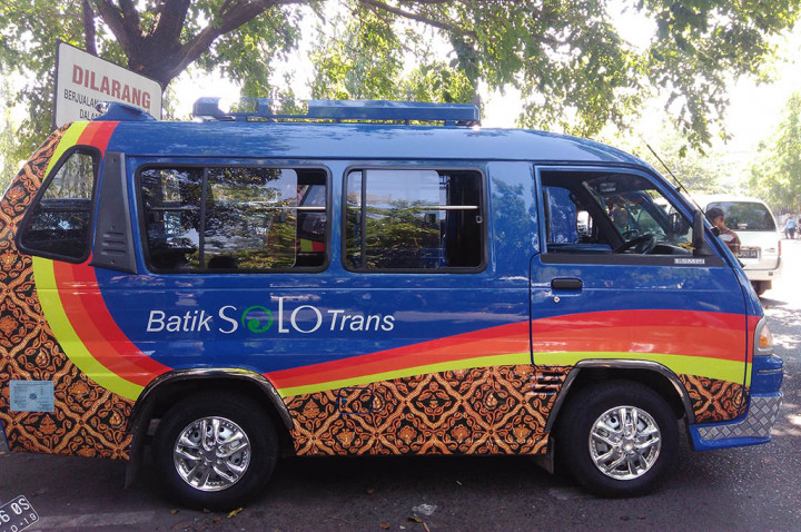 Solo Sudah Gunakan Angkot Berpendingin Udara Sejak April 2017