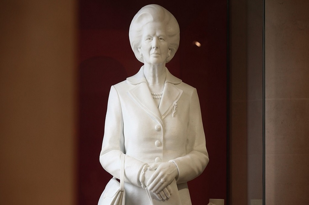 Patung Margaret Thatcher. (Foto: Getty)