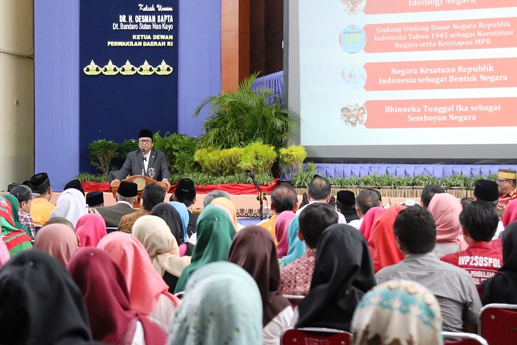 Ketua DPD Lecut Semangat Generasi Muda Menjadi Tombak