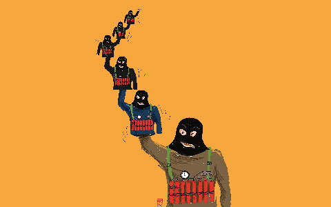 Pemilik Bom Panci Bandung Seorang Pedagang Baso Goreng