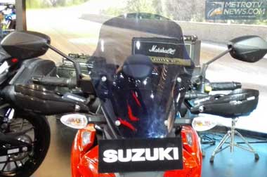 Ragam Aksesoris Touring Edition di Suzuki GSX-S150