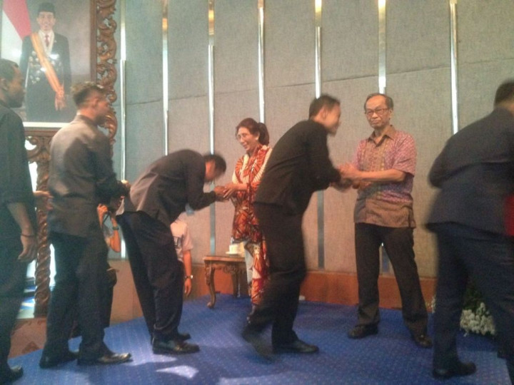 Halalbihalal, Menteri Susi Minta Maaf Sering Temperamen