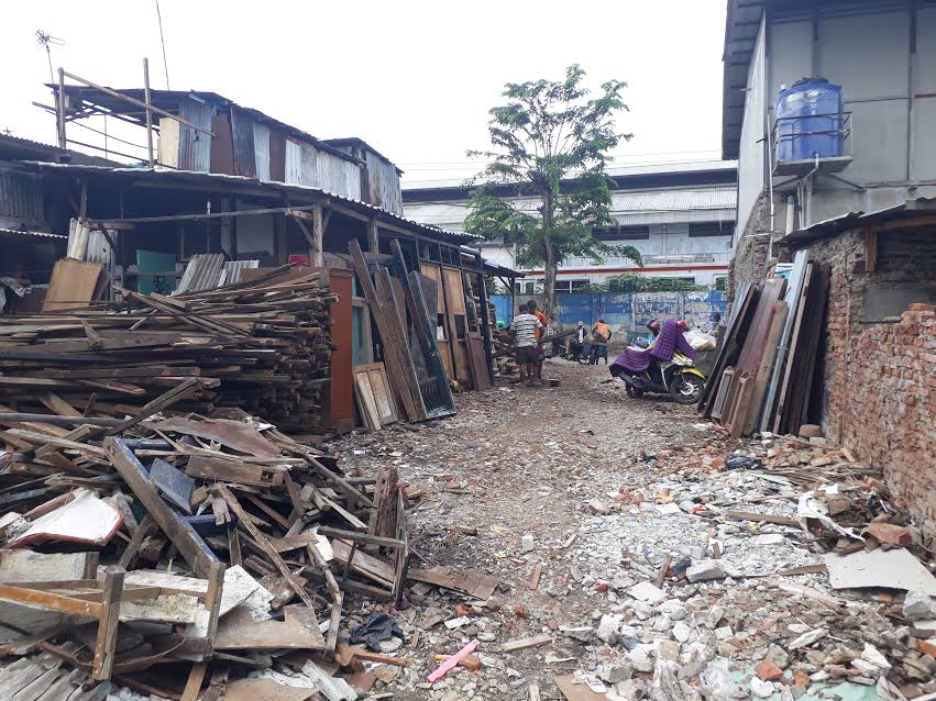 Kondisi pemukiman di Bukit Duri, Jakarta Selatan, yang akan digusur Pemprov. Foto: MTVN/M. Sholahadhin Azhar.