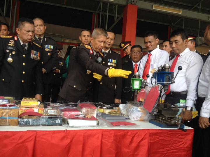 Polda Jateng Bongkar Perdagangan Senjata Api via Jejaring Sosial