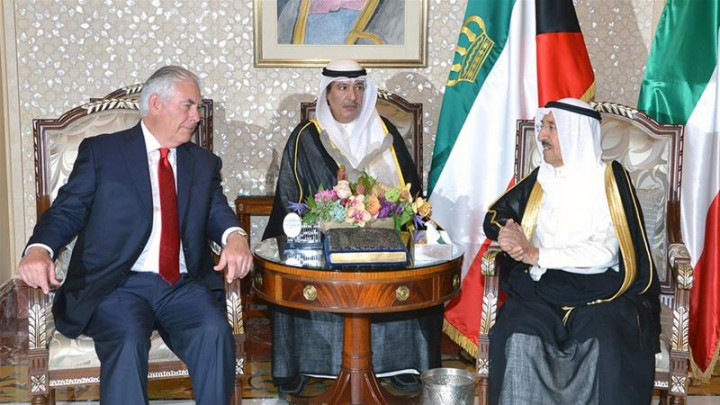 Tillerson ke Kuwait, Bahas Penyelesaian Krisis Qatar