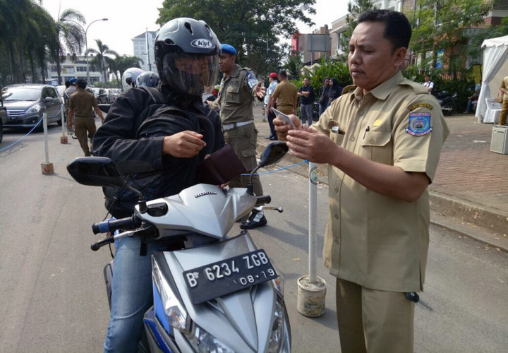 Ratusan Pengguna Jalan Terjaring Yustisi di BSD
