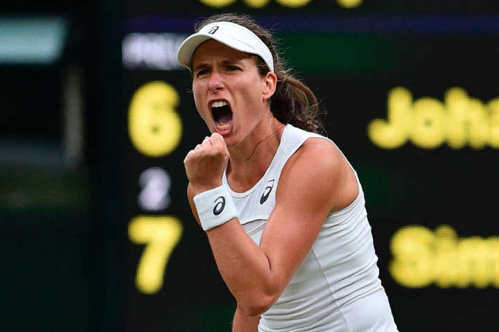 Taklukkan Halep, Konta ke Semifinal