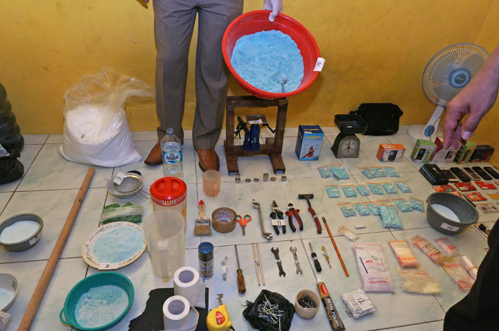 Polresta Pekanbaru Gerebek Industri Rumahan Ekstasi