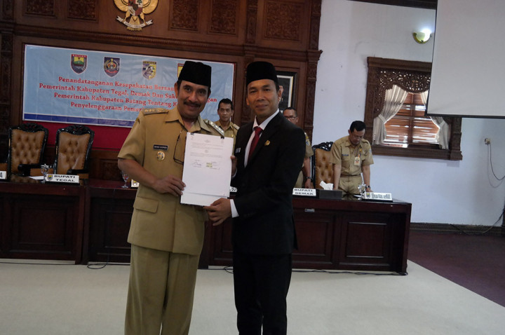 Tegal Kerja Sama Penerapan <i>e-Goverment</i> dengan Batang