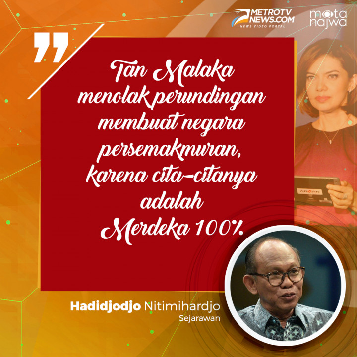 Tan Malaka Menolak Perundingan Membuat Negara Persemakmuran