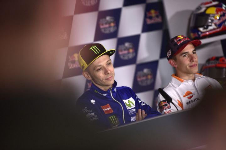 Rossi Salut dengan Perjuangan Marquez Puncaki Klasemen