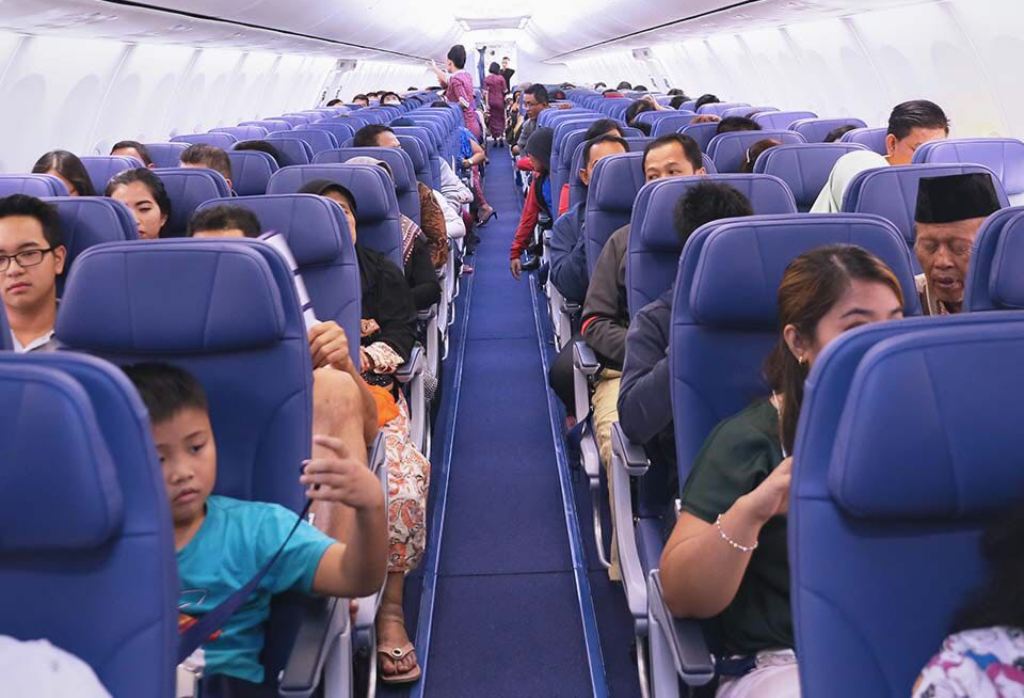 Boeing 737 Max-8 Lion Air Terbang Perdana Pontianak-Jakarta. (FOTO: dokumentasi Lion Air)