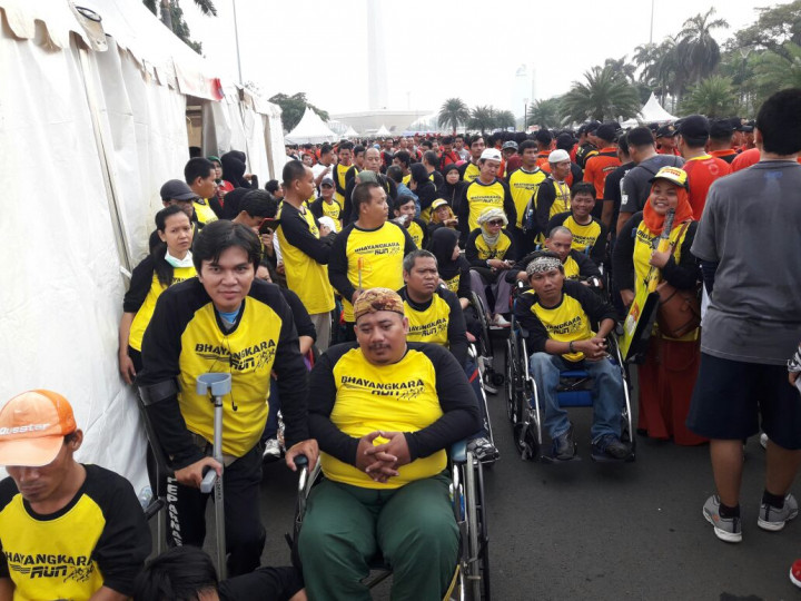 Bhayangkara Run 2017 Bawa Pesan Jakarta Aman