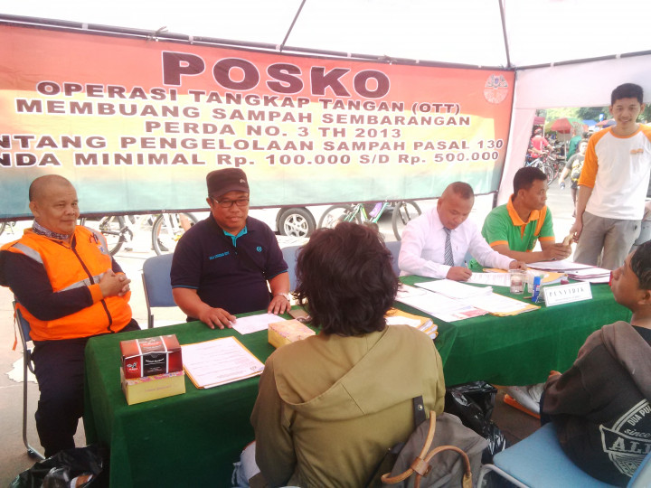 Sanksi untuk Pembuang Sampah Sembarangan di CFD