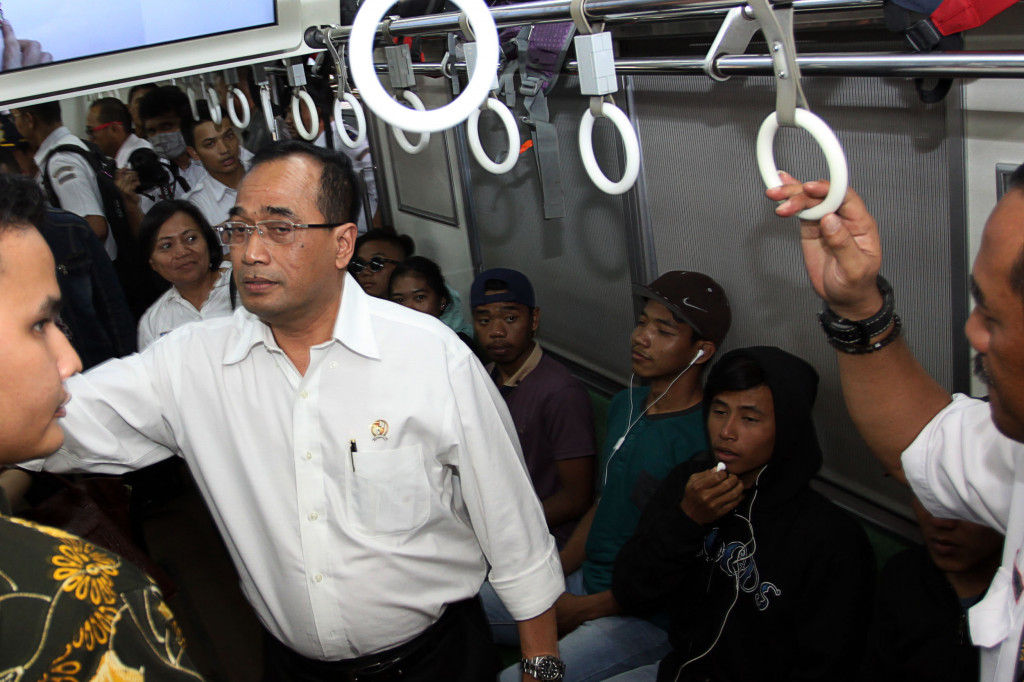 Menteri Perhubungan Budi Karya Sumadi. MI/Galih Pradipta. 