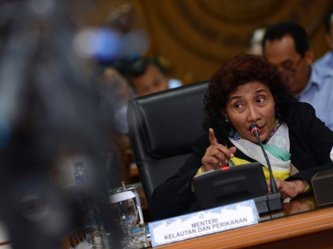 Menteri Susi: Indonesia Berhak Mengganti Nama Laut Cina Selatan