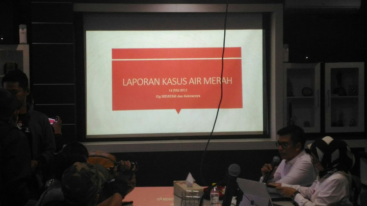 Air Merah PDAM Bandung Mengandung Pewarna Tekstil dan Minyak