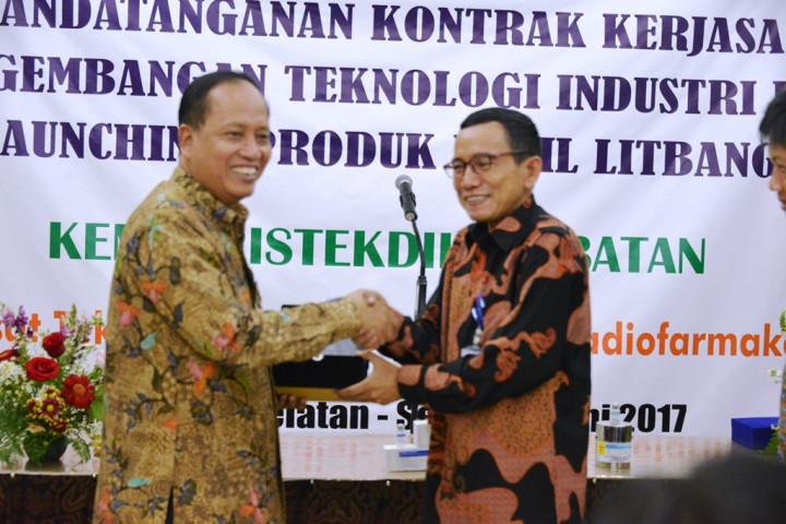 Menristekdikti Luncurkan Lima Produk BATAN