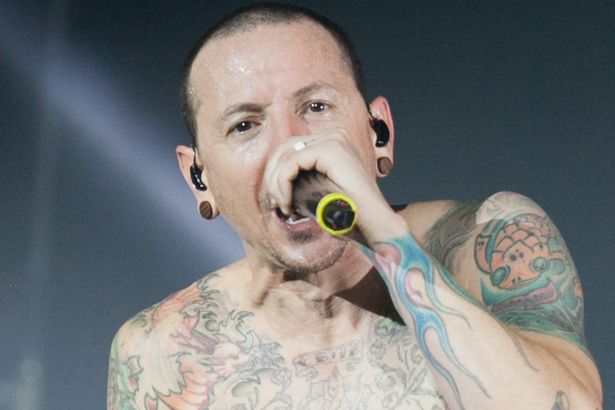 Chester Bennington, vokalis grup musik Linkin Park. Foto: Wenn.