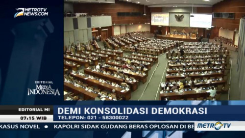 Demi Konsolidasi Demokrasi