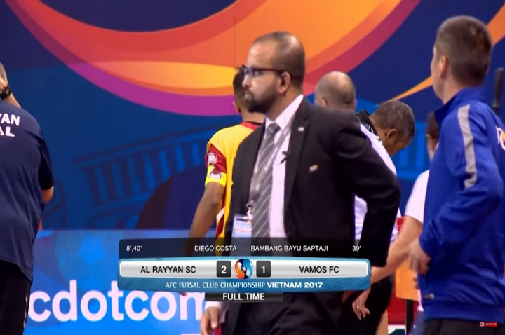 Dramatis, Vamos Mataram Takluk dari Al Rayyan Qatar