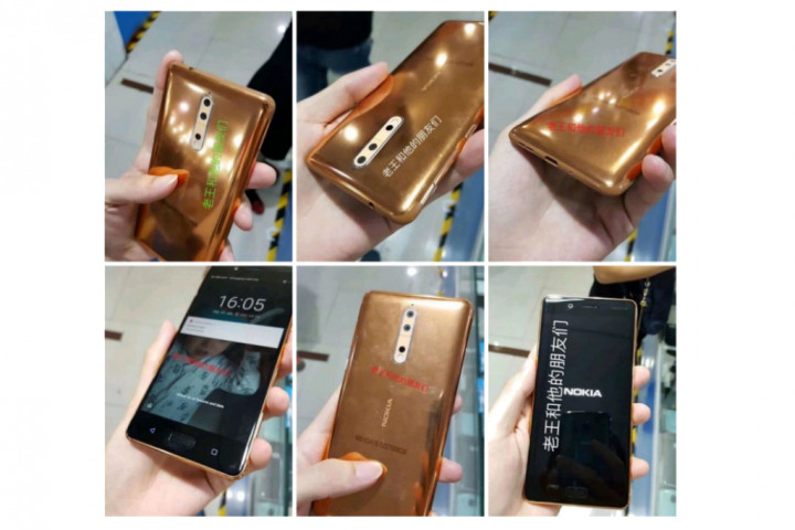 Begini Penampakan Nokia 8 Versi Emas-Tembaga