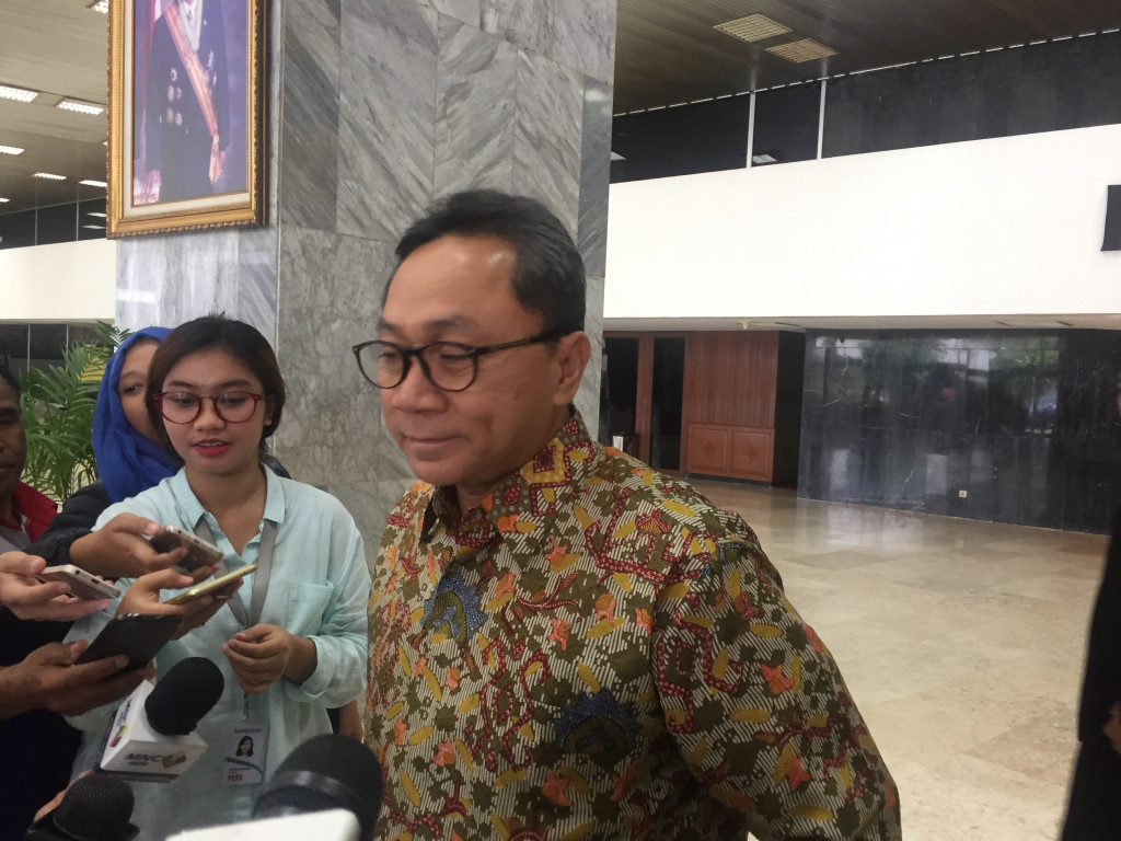 Ketua MPR RI Zulkifli Hasan. Foto: MTVN/ Gervin Nathaniel