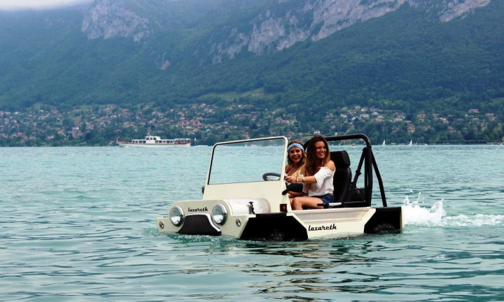 Mini Moke Lazareth, Imut di Darat & Jaya di Laut