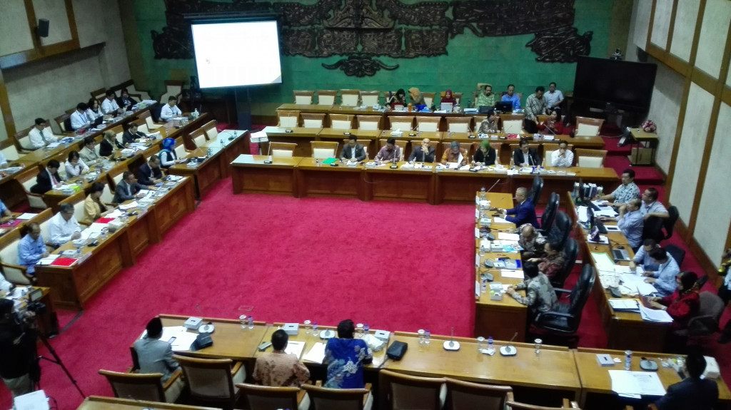 Rapat AEOI. MTVN/Suci Sedya Utami. 