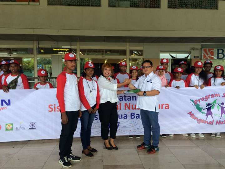 Pelajar Papua Barat Ikuti Siswa Mengenal Nusantara di Sulsel