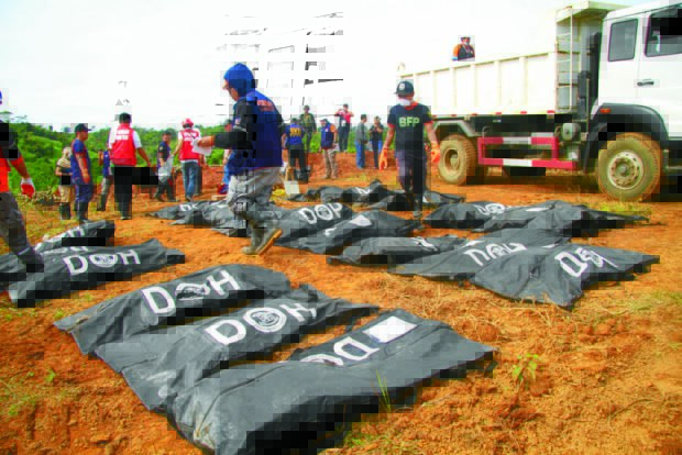 27 Jasad tanpa Identitas Dikuburkan Massal di Marawi